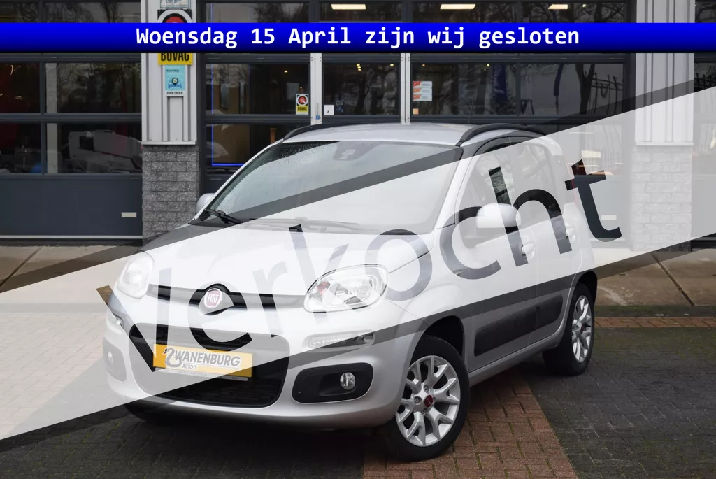 Fiat Panda 1.2 Lounge Airco pdc Lm velgen Km 7.650!!