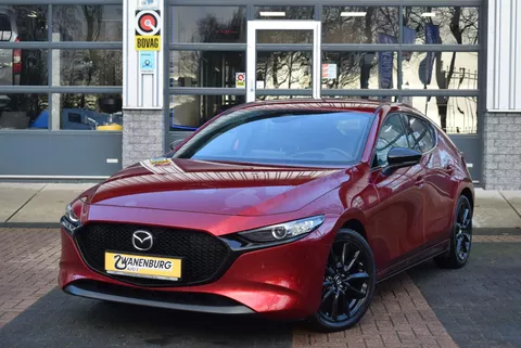 Mazda 3 2.0 e-SkyActiv-X M Hybrid 186 Nagisa Navi  bicolor Leder Camera Km 23.750!!