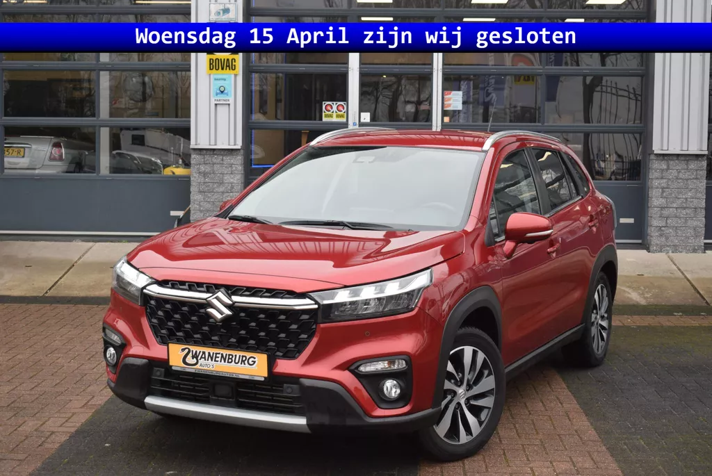 Suzuki S-Cross 1.4 Boosterjet Style Smart Hybrid Airco Navi/Carplay Cruise Control Camera Km 94159!!