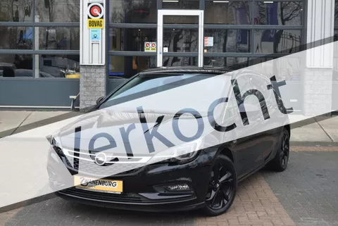 Opel Astra 1.4 Turbo Black Edition Navi Airco Leder Schuifdak 150 Pk Km 74.500!!
