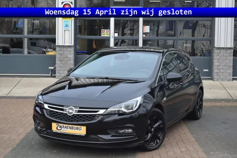 Opel Astra 1.4 Turbo Black Edition Navi Airco Leder Schuifdak 150 Pk Km 74.500!!