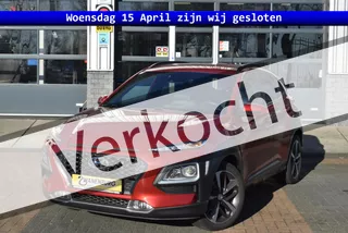 Hyundai Kona 1.0T Premium Navi Airco Camera Leder Km 65.000!!