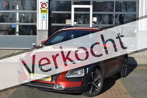 Hyundai Kona 1.0T Premium Navi Airco Camera Leder Km 65.000!!
