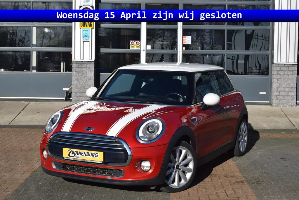 Mini Mini 1.5 Cooper Chili Serious Business Navi Leder Airco Km 114.000!!