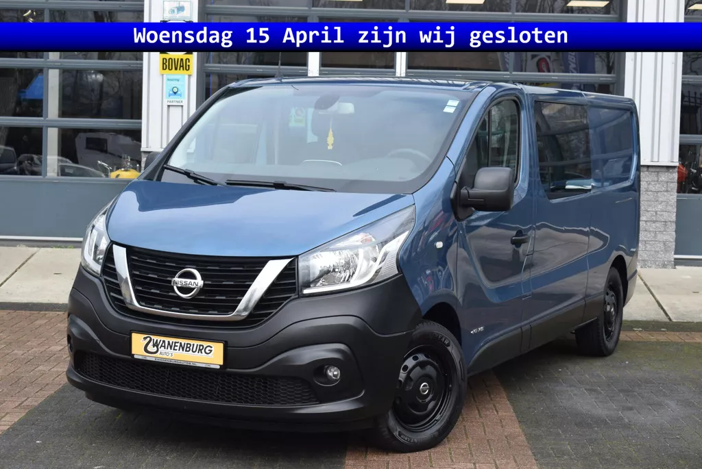 Nissan NV300 2.0 dCi 145 L2H1 Optima DC Comfort Navi Airco Camera Dubbel Cabine Km 120.294!!
