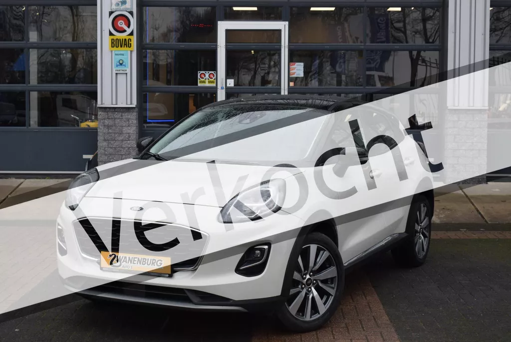 Ford Puma 1.0 EcoBoost Hybrid Titanium X Airco, Navi, TwoTone, Km 93600 !!
