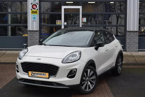 Ford Puma 1.0 EcoBoost Hybrid Titanium X Airco, Navi, TwoTone, Km 93600 !!