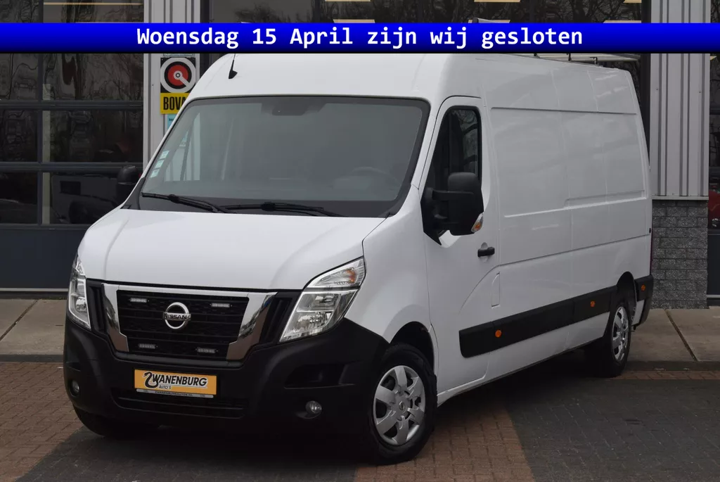 Nissan NV400 2.3 dCi L3H3 Optima 1Eig Navi Airco Camera  Km 43.000 BPM VRIJ!!!