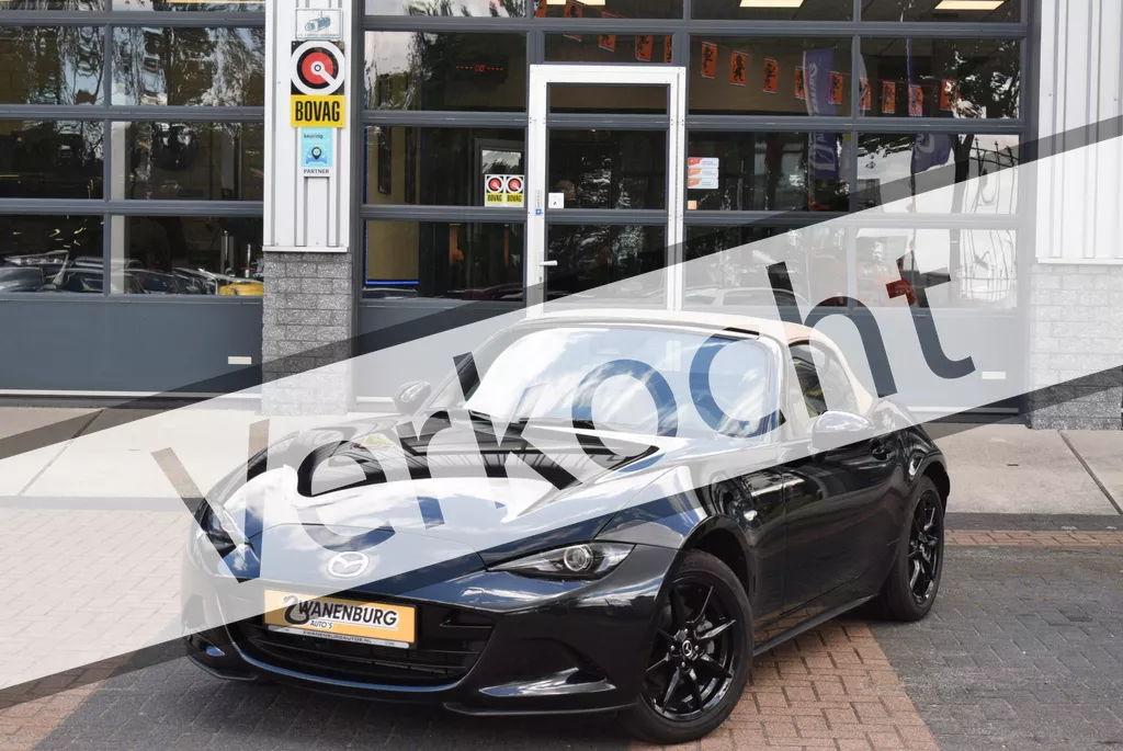 Mazda MX-5 1.5 SkyActiv-G 132 Navi Airco Leder Camera Nieuwmodel Km 10.200!!