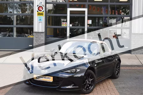 Mazda MX-5 1.5 SkyActiv-G 132 Navi Airco Leder Camera Nieuwmodel Km 10.200!!
