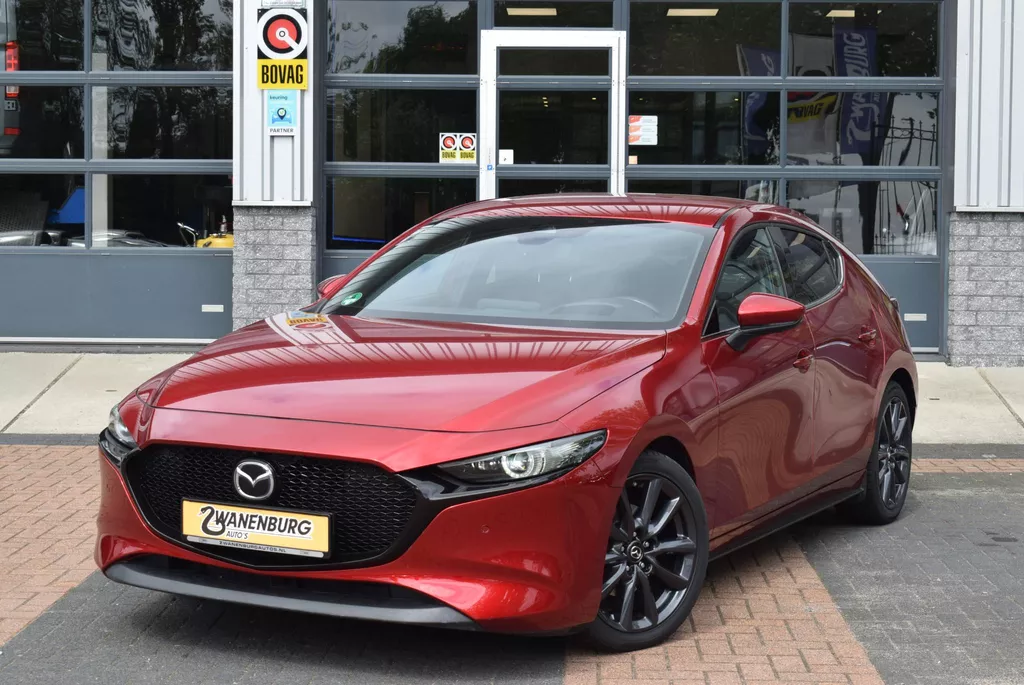 Mazda 3 2.0 e-SkyActiv-G M Hybrid 122 Luxury Navi Airco Leder Camera Km 109.000!!