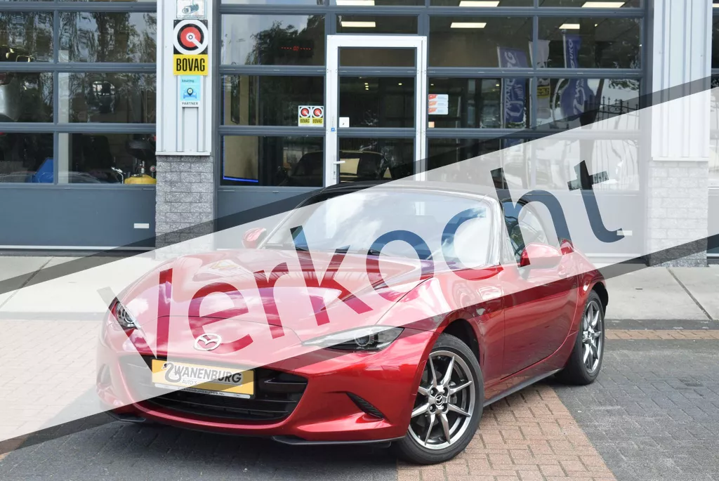 Mazda MX-5 1.5 SkyActiv-G 132 Navi Leder Camera Km 28.900!!