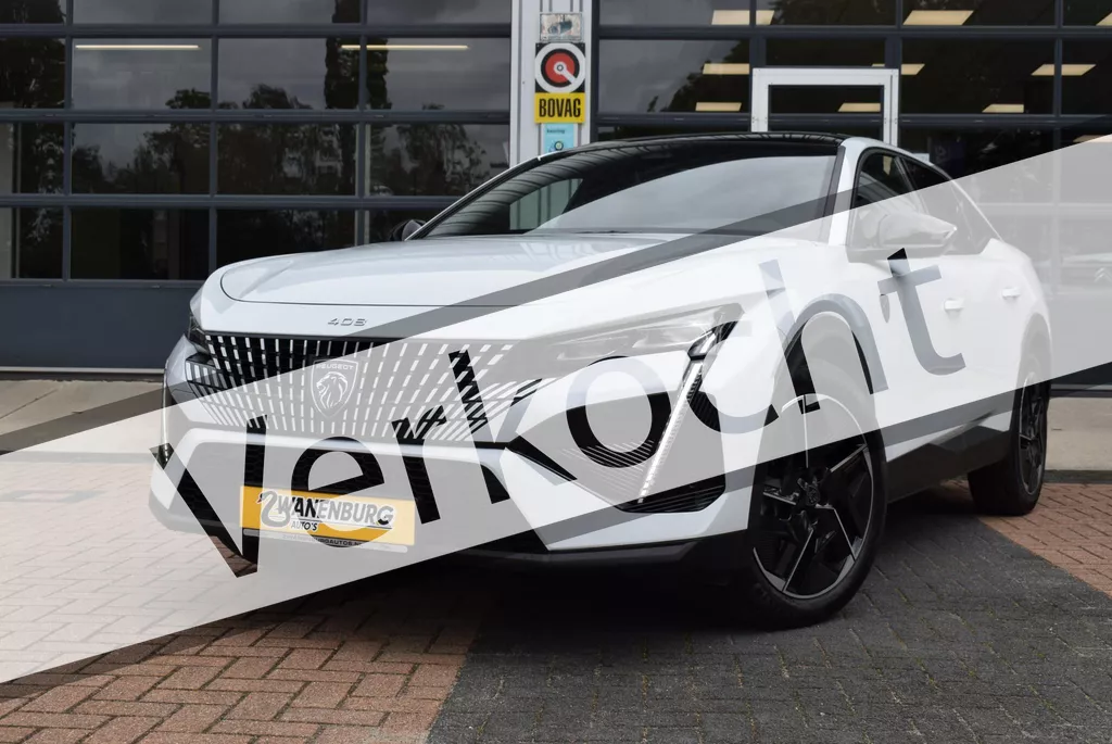 Peugeot 408 1.2 Hybrid 136 e-DCS6 GT Navi Leder Panodak Airco Km 9.750!!
