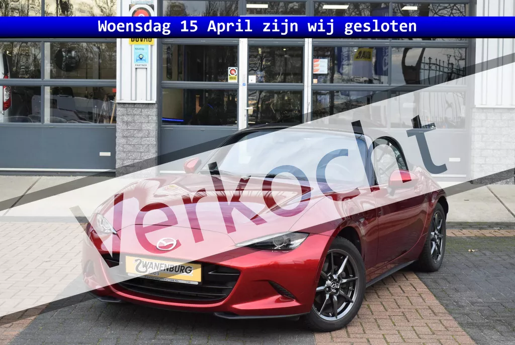 Mazda MX-5 1.5 SkyActiv-G 132 Ginzan Navi Airco Leder Camera Km 70.100!!