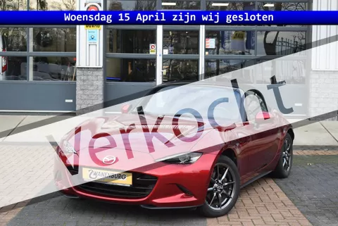 Mazda MX-5 1.5 SkyActiv-G 132 Ginzan Navi Airco Leder Camera Km 70.100!!