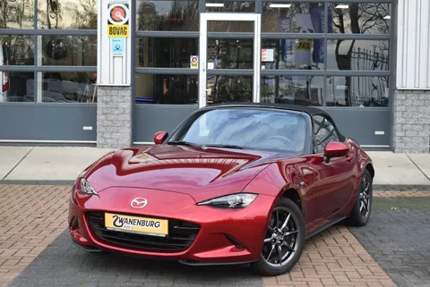 Mazda MX-5 1.5 SkyActiv-G 132 Ginzan Navi Airco Leder Camera Km 70.100!!