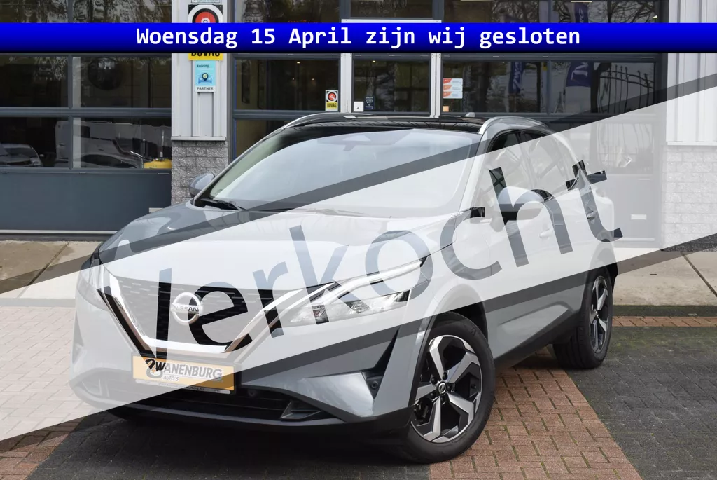 Nissan Qashqai 1.3 MHEV N-Connecta Navi Airco panoramadak Km 30.250!!