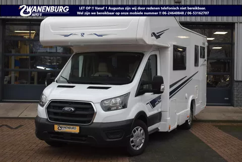 Ford Rimor 2xCamper Nieuwmodel Airco Km 19.500!!