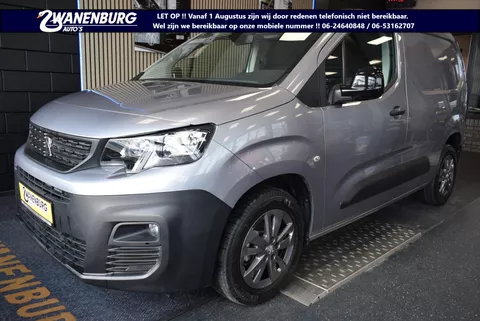 Peugeot Partner 1.2 PureTech 110 S&amp;S L1 Navi Airco Cruise Km 48.800!!