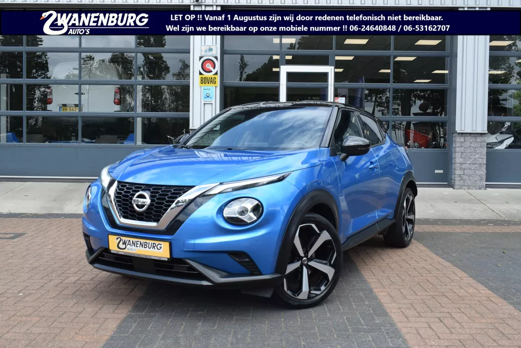 Nissan Juke 1.0 DIG-T N-Design Navi/Carplay Airco Leder Km 27.500!!