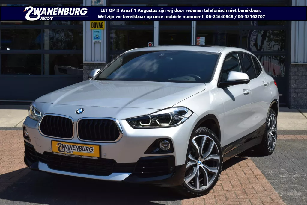 BMW X2 sDrive18i High Executive Navi Airco Panodak Leder  Km 11.250!!