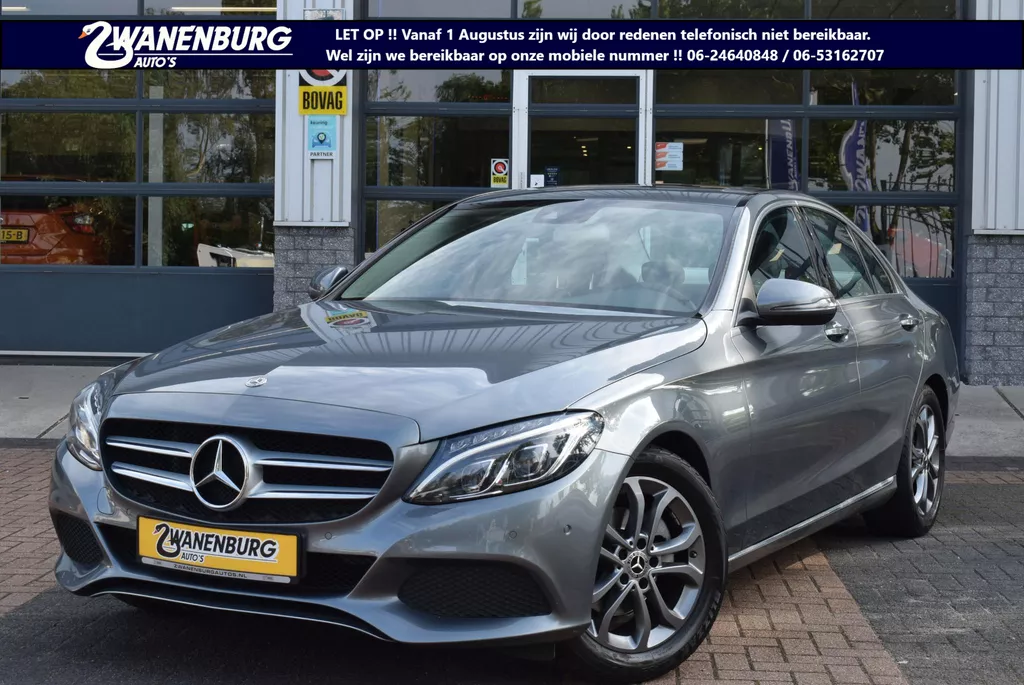 Mercedes-Benz C-klasse 180 Sport Edition Upgrade Navi Opendak Airco Km 86.500!!