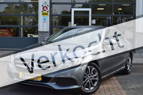 Mercedes-Benz C-klasse 180 Sport Edition Upgrade Navi Opendak Airco Km 86.500!!
