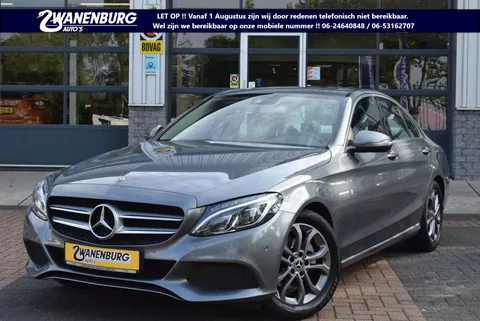Mercedes-Benz C-klasse 180 Sport Edition Upgrade Navi Opendak Airco Km 86.500!!